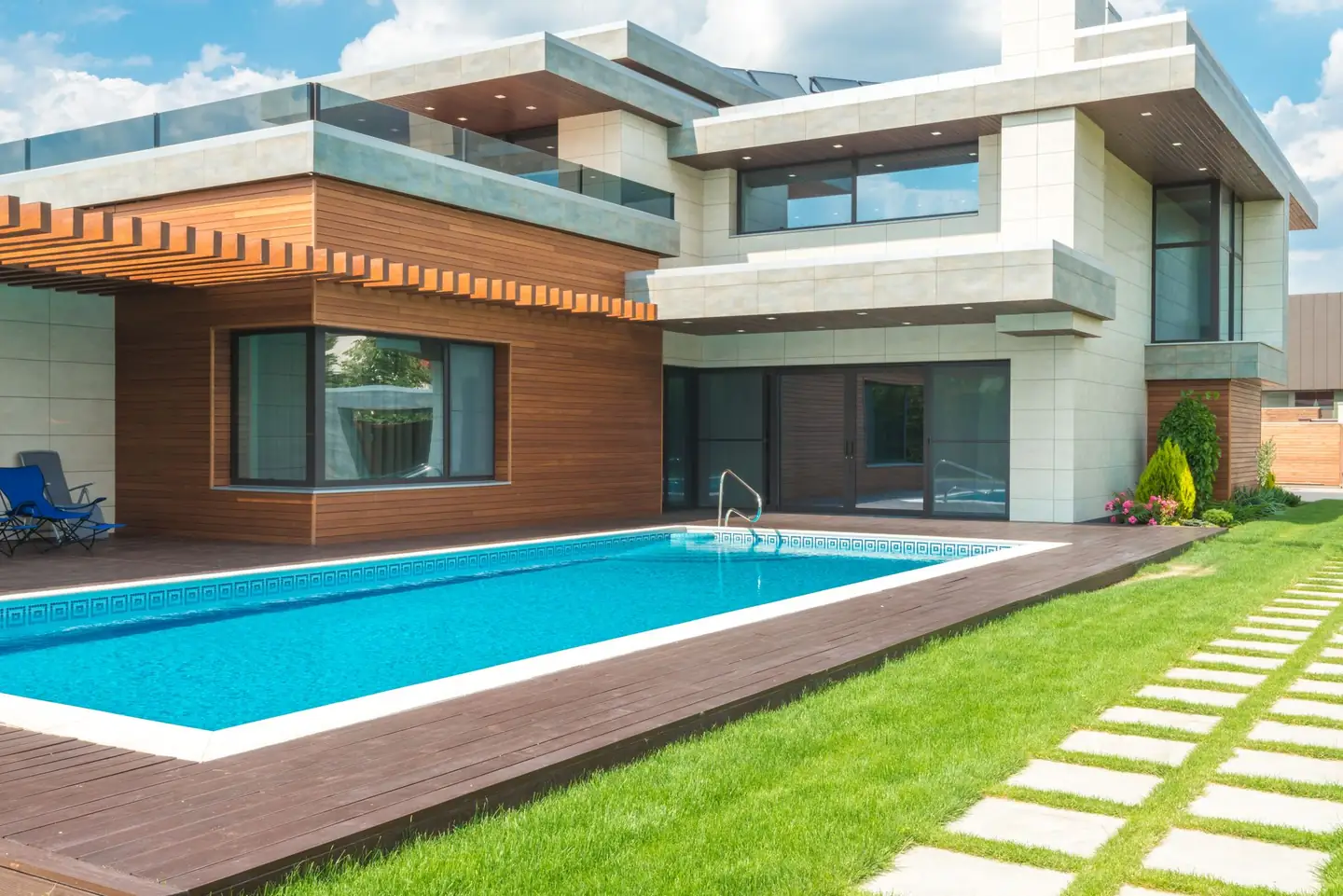 Swimming pool built in Lynchs Creek, NSW
